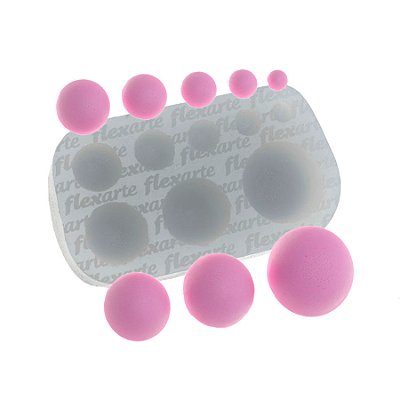 Molde de  Silicone 791 - Medida Certa - Bolinhas