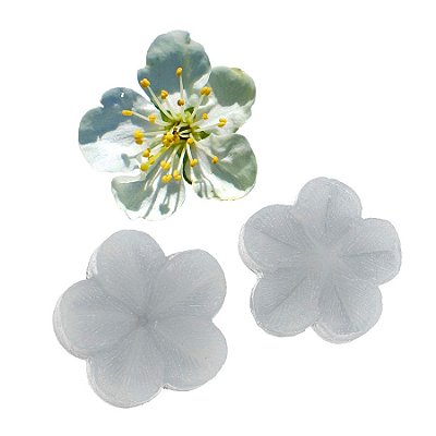Molde de  Silicone 822 - Marcador de Flor de Ameixa - Plum Blossom