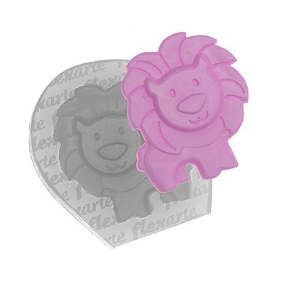 Molde de  Silicone 826 - Leão de  Circo Animado