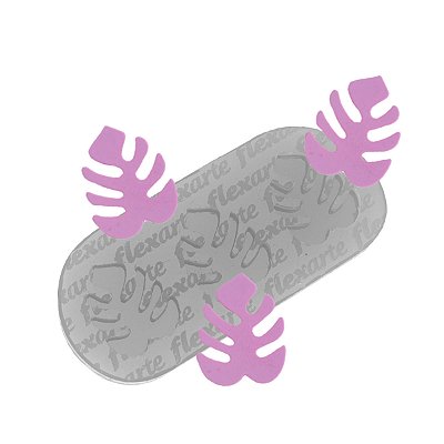 Molde de  Silicone 828 - Trio de Mini Costela de Adão