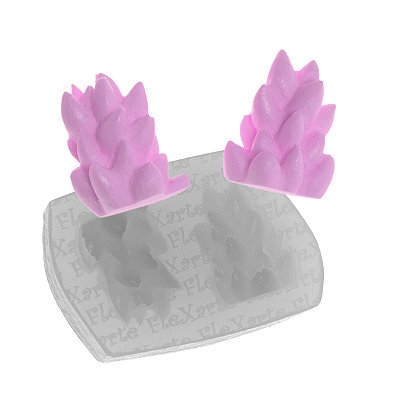 Molde de  Silicone 848 - Suculenta Talassa Vertical