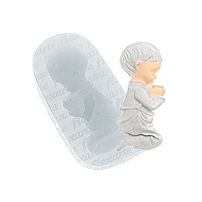 Molde de  Silicone 949 - Menino Médio Rezando