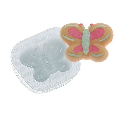 Molde de  Silicone 955 - Borboleta Lorna Média