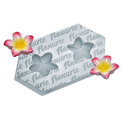 Molde de Silicone 1011 - Plumerinha - Flor Jasmim Peq 2,3cm