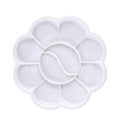 Paleta de Cores Descartáveis Godê para Pintura artística