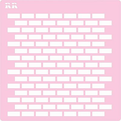 Stencil Biscoito Tijolinho 1