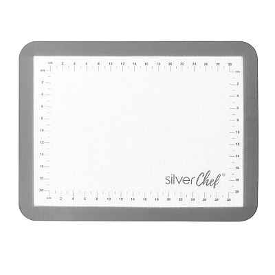 Tapete De Fibra De Vidro E Silicone 40x30cm Silverchef Ft402