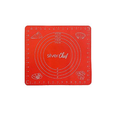 Tapete De Silicone 26Cm X 29Cm - Silver Chef