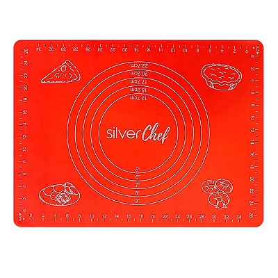 Tapete De Silicone 40Cm X 50cm - Silver Chef