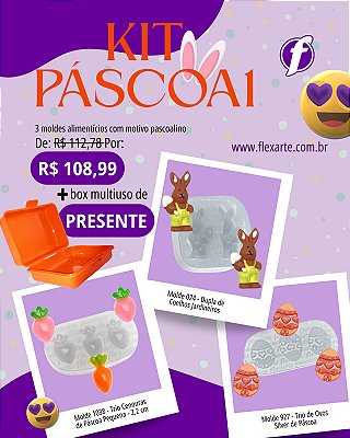 KIT PÁSCOA 1 - FLEXARTE 2026