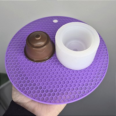 Molde de Silicone 90003 - Cápsula de Café Tam Natural - 5cm