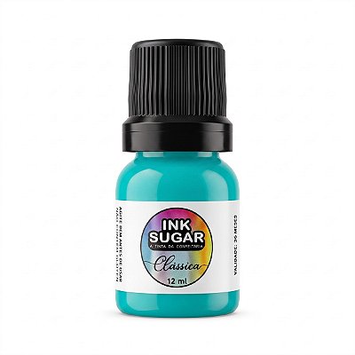 Tinta Ink Sugar - Azul Oceano - Cian - 12ml - Flexarte
