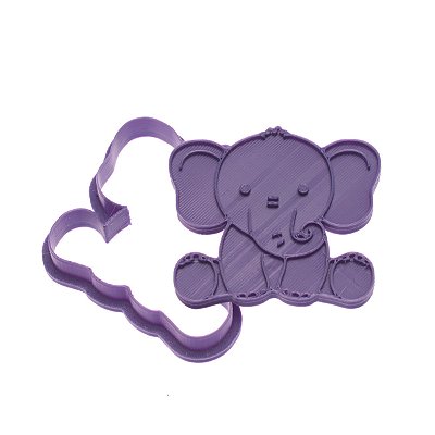 Cortador 8023 - Modelador Elefante - Flexarte Safari