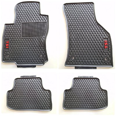 Tapete Borracha Tiguan Allspace e Rline Golf Mk7 Estilo Monster Mats
