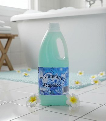Q DESINFETANTE ACAPULCO 2L - Frescor e Limpeza Profunda