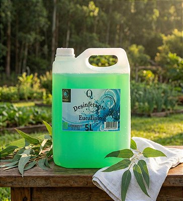 Desinfetante Q Eucalipto 5 Litros (Rendimento Máximo)
