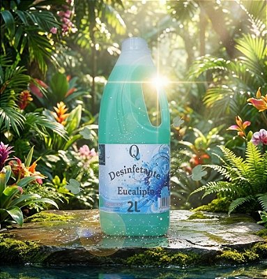 Desinfetante Q Eucalipto 2 Litros (Foco na Praticidade)