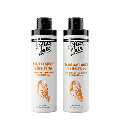 Shampoo 300ml + Condicionador 300ml Vigoroso - K´Fius Hair