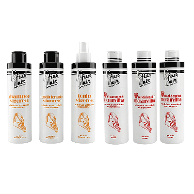 Combo K'fius Hair - Kit's Moranvilha e Vigoroso