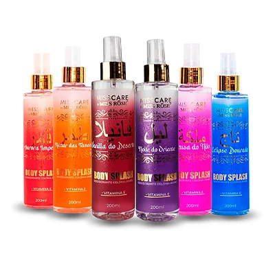 Body Splash Coleção Árabe 200ml Miss Care