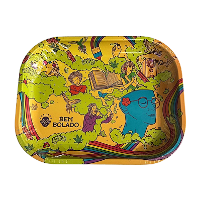 Bandeja metal Bem Bolado.