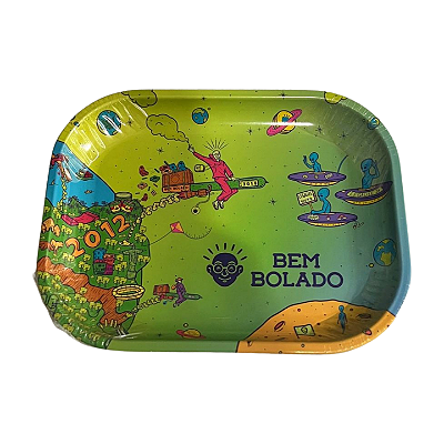 Bandeja metal Bem Bolado.