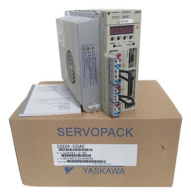 Servo Drive Yaskawa Sgdh-08ae Servo Drive Novo E Garantia