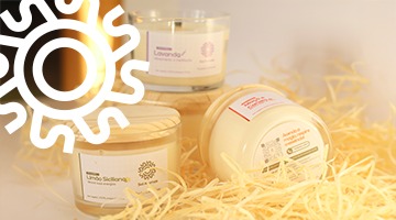 VELAS AROMATICAS SOL AROMAS