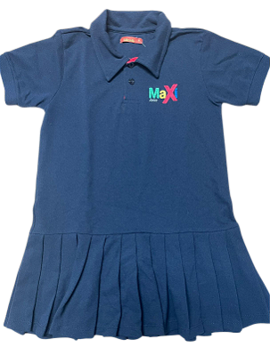 Vestido Piquet Preto Maxi Jr.