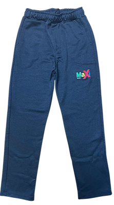 Calça Helanca Preta Maxi Jr.