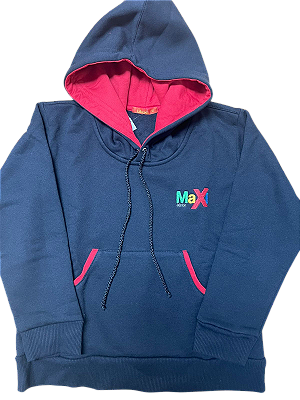 Blusa C/ Capuz Moleton Peluciada Maxi Jr.