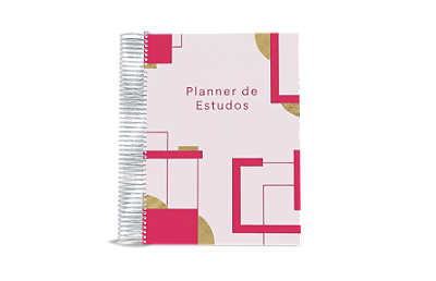 Planner de Estudos | Série Focus Geométrico