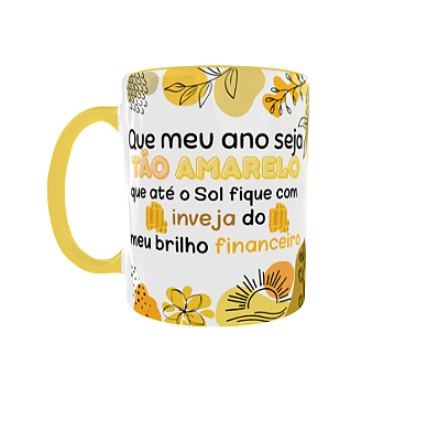 Caneca Amarela
