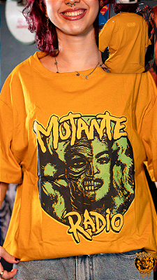 Camiseta Mutante Rádio - Amarela