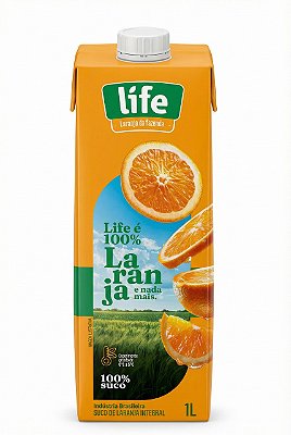 Laranja 100 % integral 1 Litro
