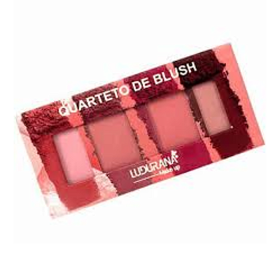 Paleta Quarteto De Blush Ludurana