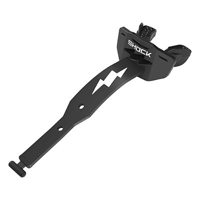Protetor Bucal para Futebol Americano Shock Doctor Thunder Bolt Preto