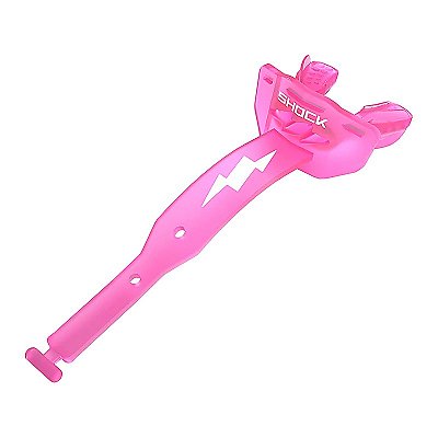 Protetor Bucal para Futebol Americano Shock Doctor Thunder Bolt Rosa Claro