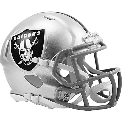 Capacete Decorativo NFL Las Vegas Raiders