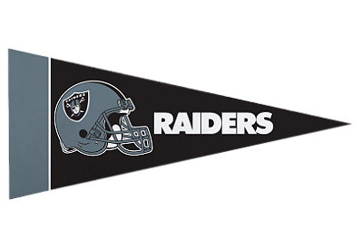 Flâmula NFL Las Vegas Raiders