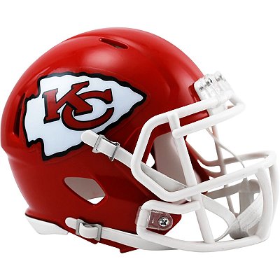 Capacete Decorativo NFL Kansas City Chiefs