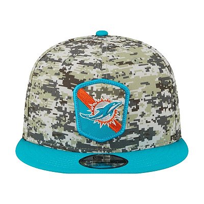 Boné New Era NFL Miami Dolphins Camuflado 9FIFTY Snapback