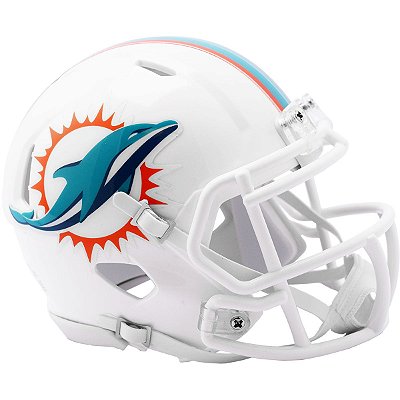 Capacete Decorativo NFL Miami Dolphins