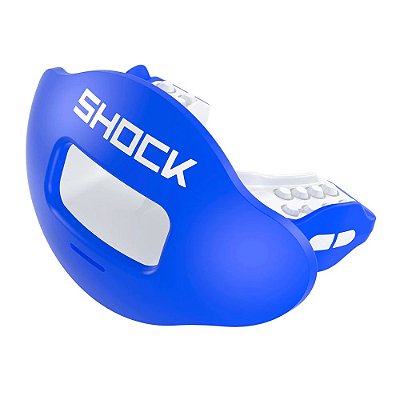 Protetor Bucal Para Futebol Americano Shock Doctor Max AirFlow Azul