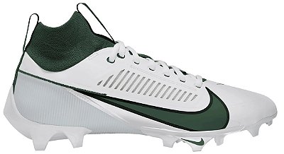 Chuteira De Futebol Americano Nike Vapor Edge Pro 360 2 Branca e Verde