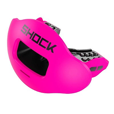 Protetor Bucal Para Futebol Americano Shock Doctor Max AirFlow Rosa