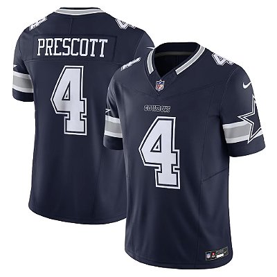 Camisa NFL Dallas Cowboys - Prescott - Azul - F.U.S.E. Limited - Masculina Adulto e Infantil