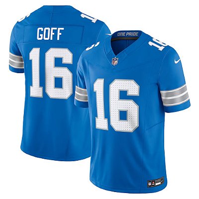 Camisa NFL Detroit Lions - Goff - Azul - Vapor F.U.S.E. Limited - Masculina Adulto e Infantil