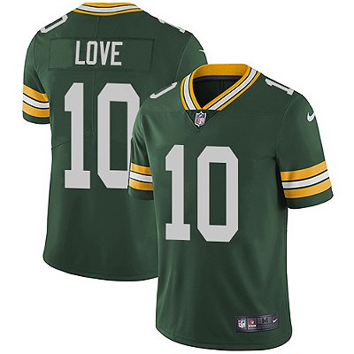 Camisa NFL Green Bay Packers - Love - Verde - Vapor Limited - Masculina Adulto e Infantil