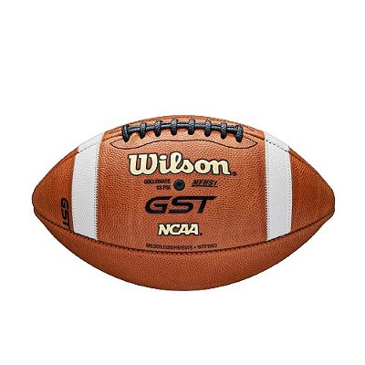 Bola de Futebol Americano 100% Couro - Wilson GST - Tamanho Oficial